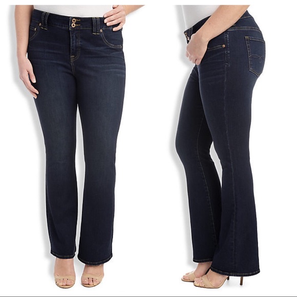Lucky Brand Emma Mid Rise Bootcut Jean Petite PLUS - Picture 1 of 8